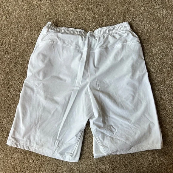 Nike Mens M White Tennis Shorts - Picture 7 of 8